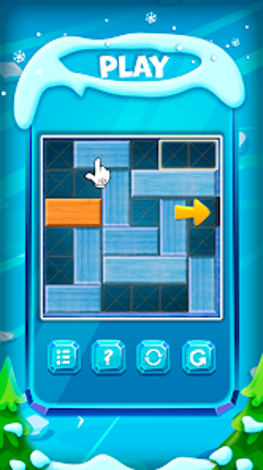 Ice Puzzle Move The Block Image