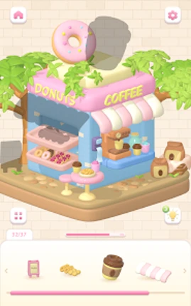 Cozy Rooms 3D: Match Game screenshot
