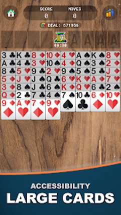 FreeCell Solitaire Premium screenshot