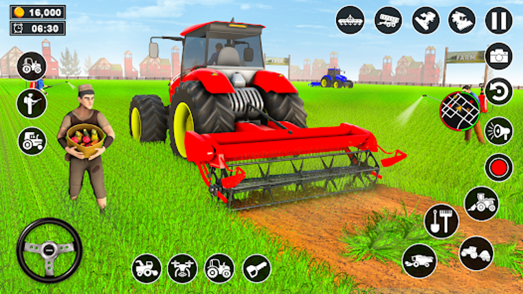 Real Tractor Driving Simulator Image