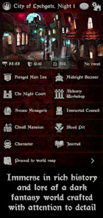 Grim Omens - Old School RPG screenshot