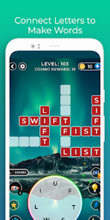 Connect Words Game Play screenshot