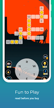 Connect Words Game Play screenshot