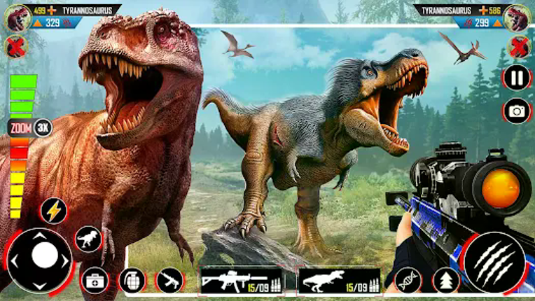 Wild Dinosaur Hunting Zoo Game screenshot