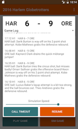 College Hoops Coach screenshot