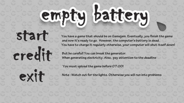Empty Battery Image