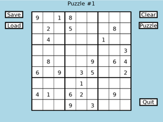 Simple Sudoku Image