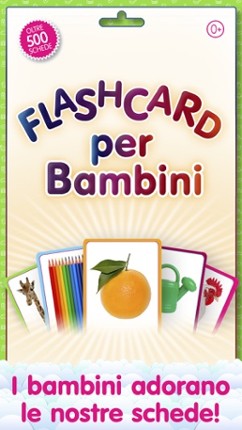 Italian Flashcards for Kids Pro - Learn My First Words with Child Development Flash Cards screenshot