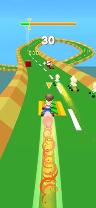 Kart Rush:Roller Coaster Park screenshot