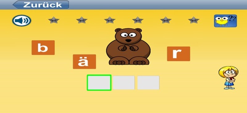 Lesen lernen lernspiele screenshot