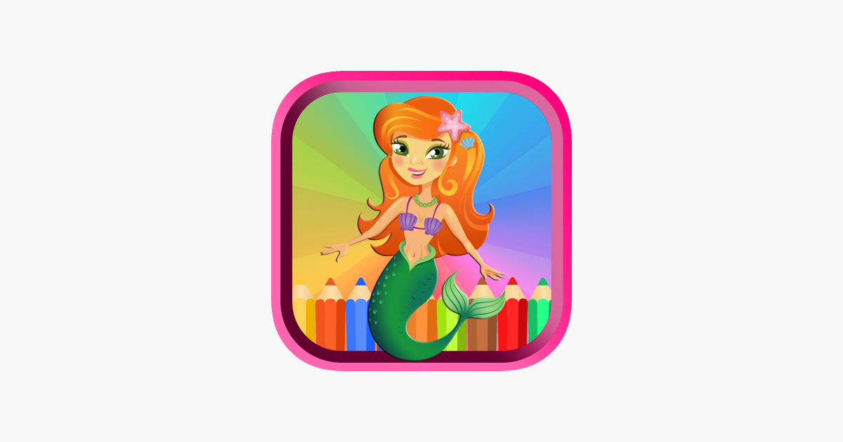 Games like Mermaid Coloring Book Paint Games Free For Kids 2