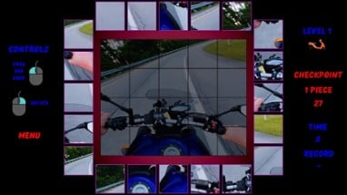 Motorbike Video Puzzle Image