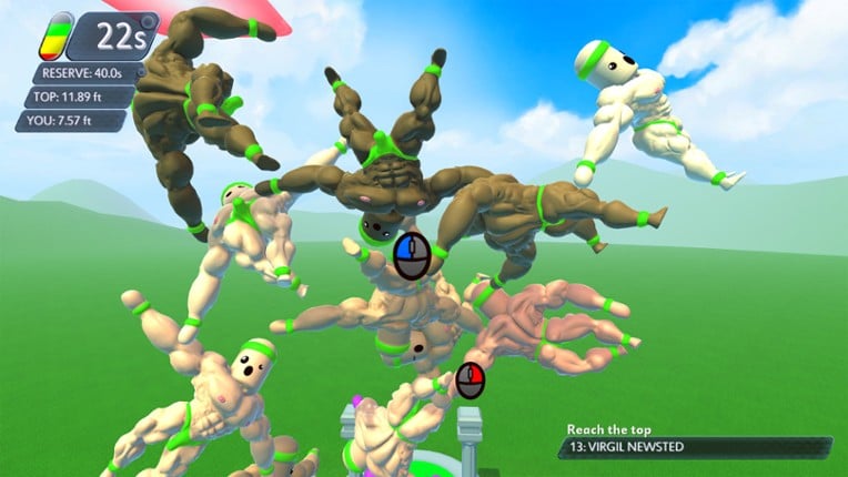 Mount Your Friends 3D: A Hard Man is Good to Climb screenshot