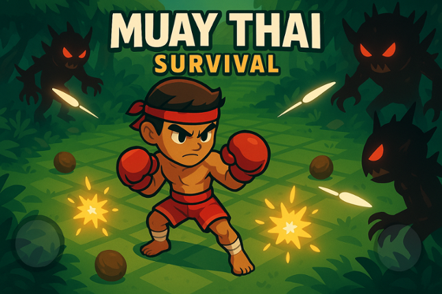 Muay Thai Survival - wave browser game Image