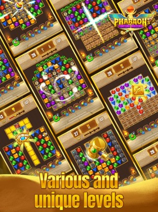 Pharaoh's Fortune Match 3 screenshot