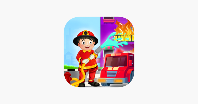 Pretend Play Town Fire station Game Cover