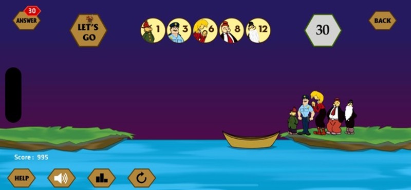 River Crossing IQ - IQ Test Image