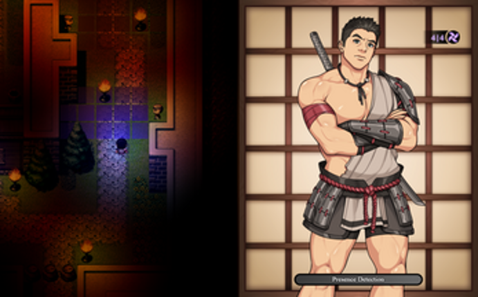 Ryuu's Sin: A Bara Stealth Game screenshot