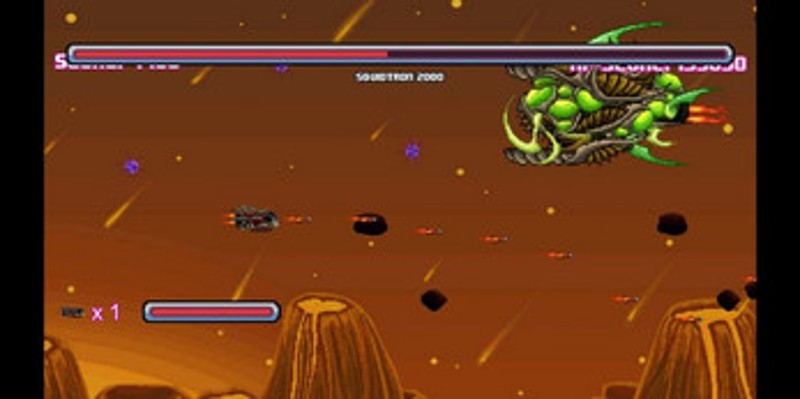 Space Shooter gametemplate screenshot