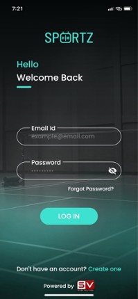 Sportz app Image