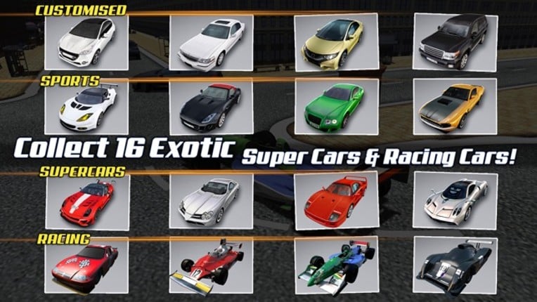 Super Sports Car Parking Simulator - Real Driving Test Sim Racing Games Image
