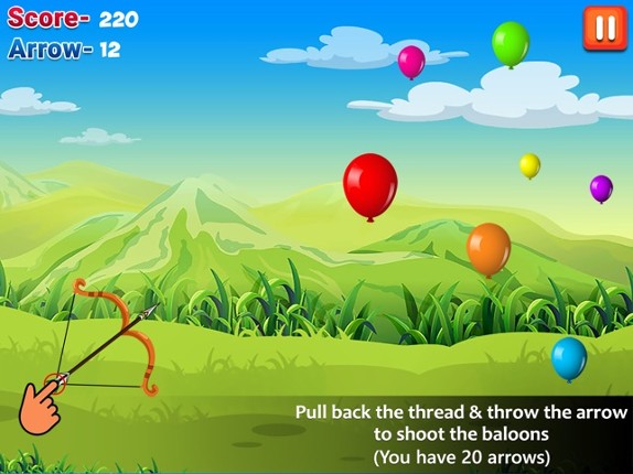 Balloon Shooting - Bow &amp; Arrow Image