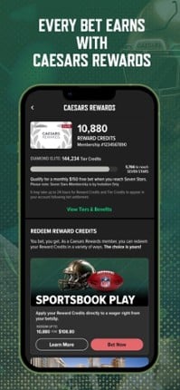 Caesars Sportsbook screenshot