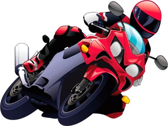 Cartoon Motorcycles Puzzle Game Cover