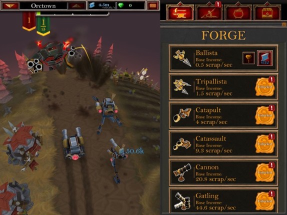 Castle Fusion Idle Clicker screenshot