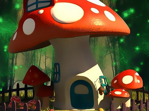 Games like Funny Mushroom Houses Jigsaw