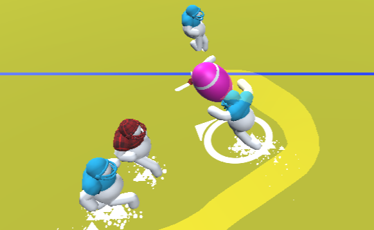 Games like Rugby.io Ball Mayhem