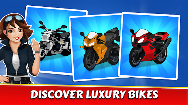 Merge Bike game Idle Tycoon screenshot