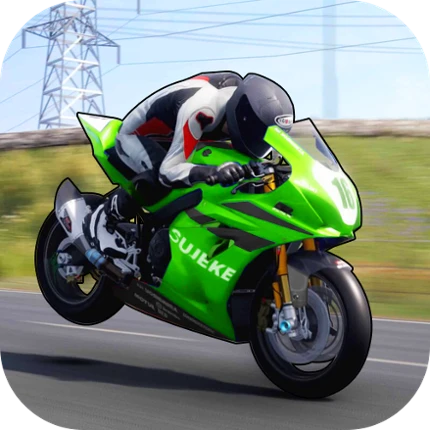 Street Racing Car Bike Driver Image