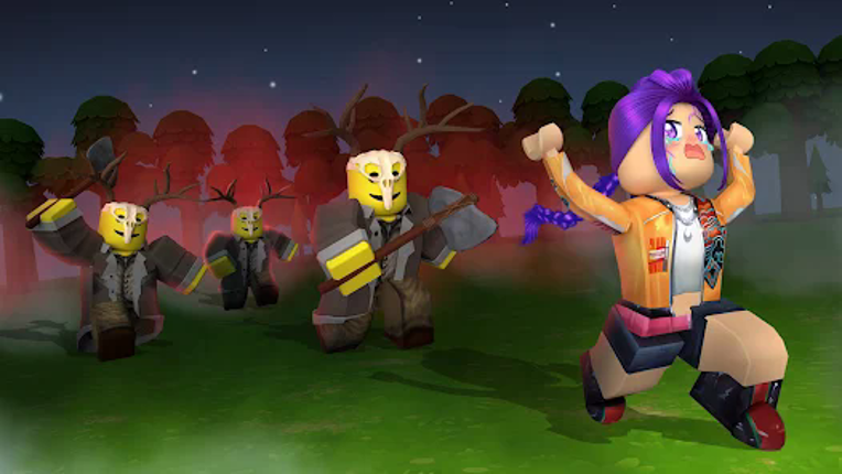 Night in Survive Dark Forest Image