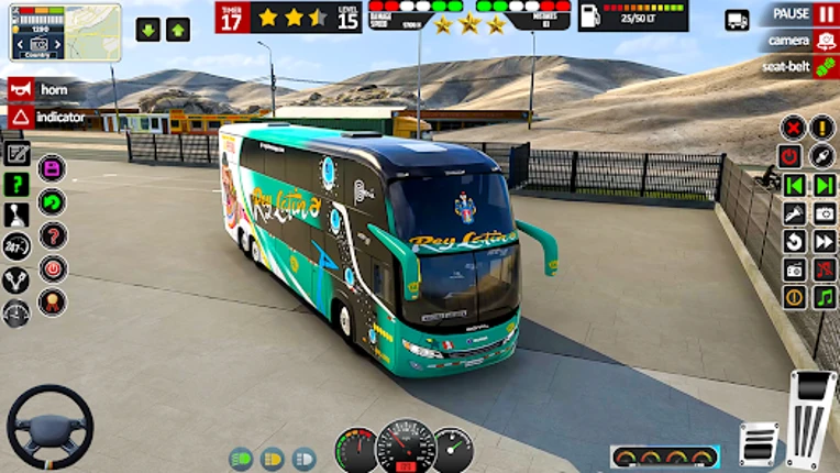 Bus Driving Simulator Games 3D screenshot