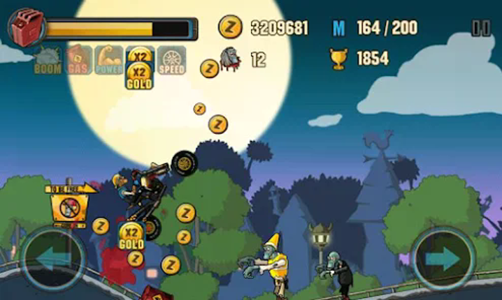 Zombie Road Racing screenshot