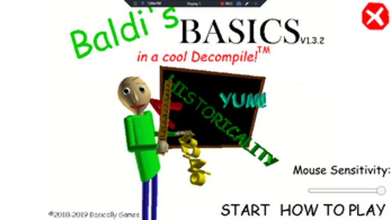 Baldi's Basics In A Cool Decompile! Image
