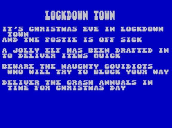 Lockdown Town ZXMAS - Crash Exclusive Image