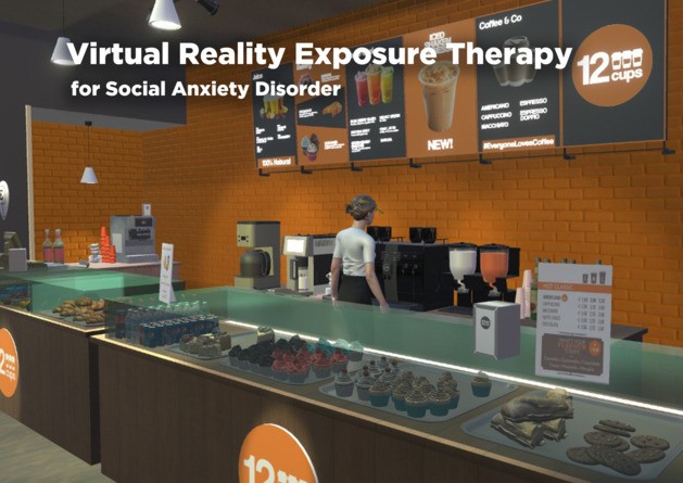 Games like VRET for social anxiety disorder