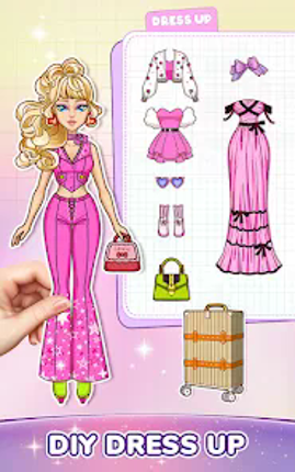 DIY Paper Doll Dress Up screenshot