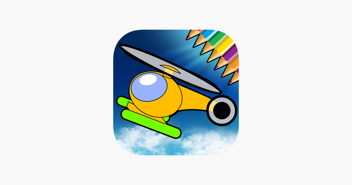 Games like Helicopter Coloring Book - Learn Painting Plane