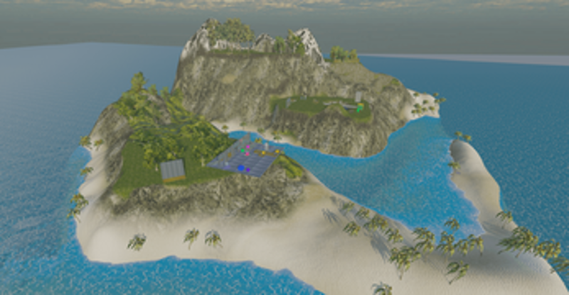 L'île Paradisiaque (Projet 3D) Image