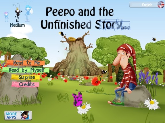 Peepo and the Unfinished Story - Free screenshot