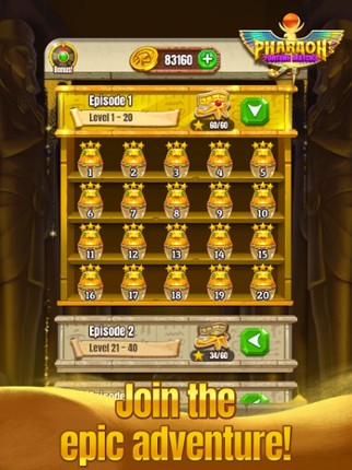 Pharaoh's Fortune Match 3 screenshot