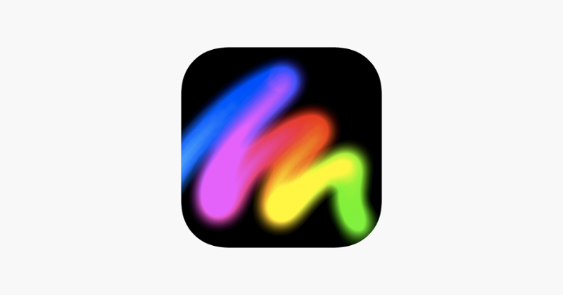 RainbowDoodle - Animated rainbow glow effect Game Cover