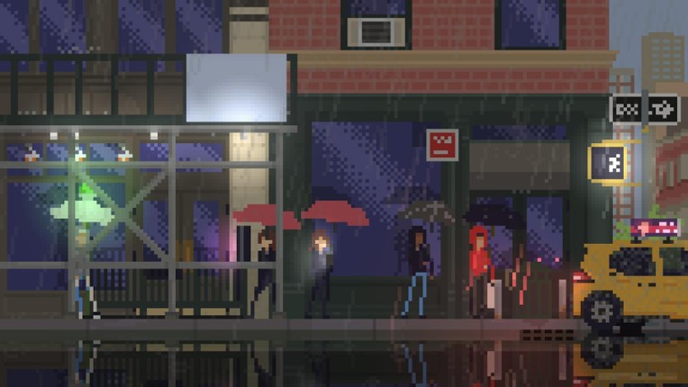 Rainy Day on Prince St. Image