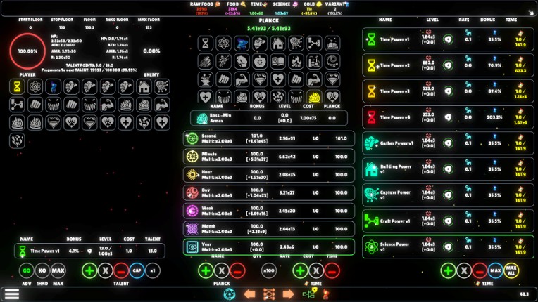 Time Idle RPG screenshot