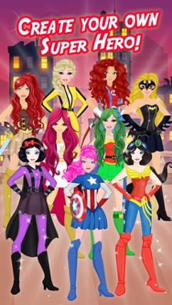 Wonder Supergirl Super Hero Games for Girls screenshot