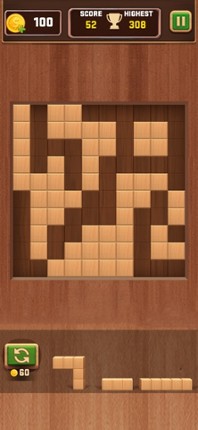 Wood Block Puzzle 3D screenshot