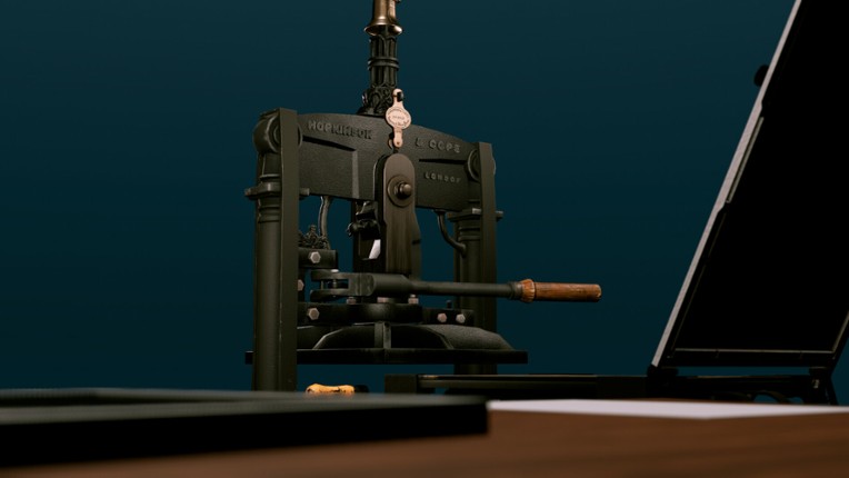 19th-century Printing Press Experience VR screenshot